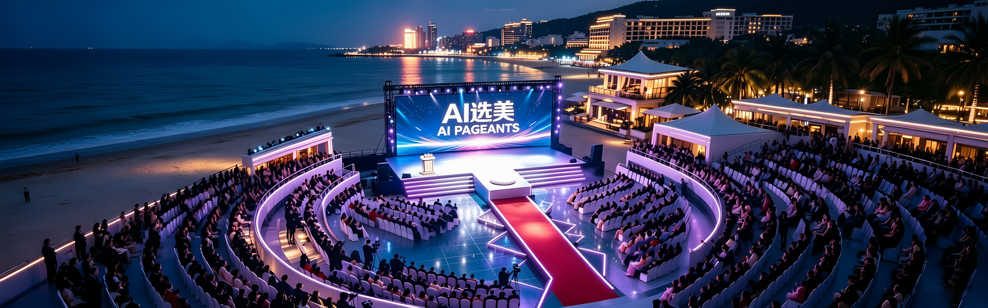 AI生成的广阔未来城市景观，高楼林立，飞行器穿梭其间，霓虹灯光闪烁，充满赛博朋克风格，细节丰富，光影效果强烈